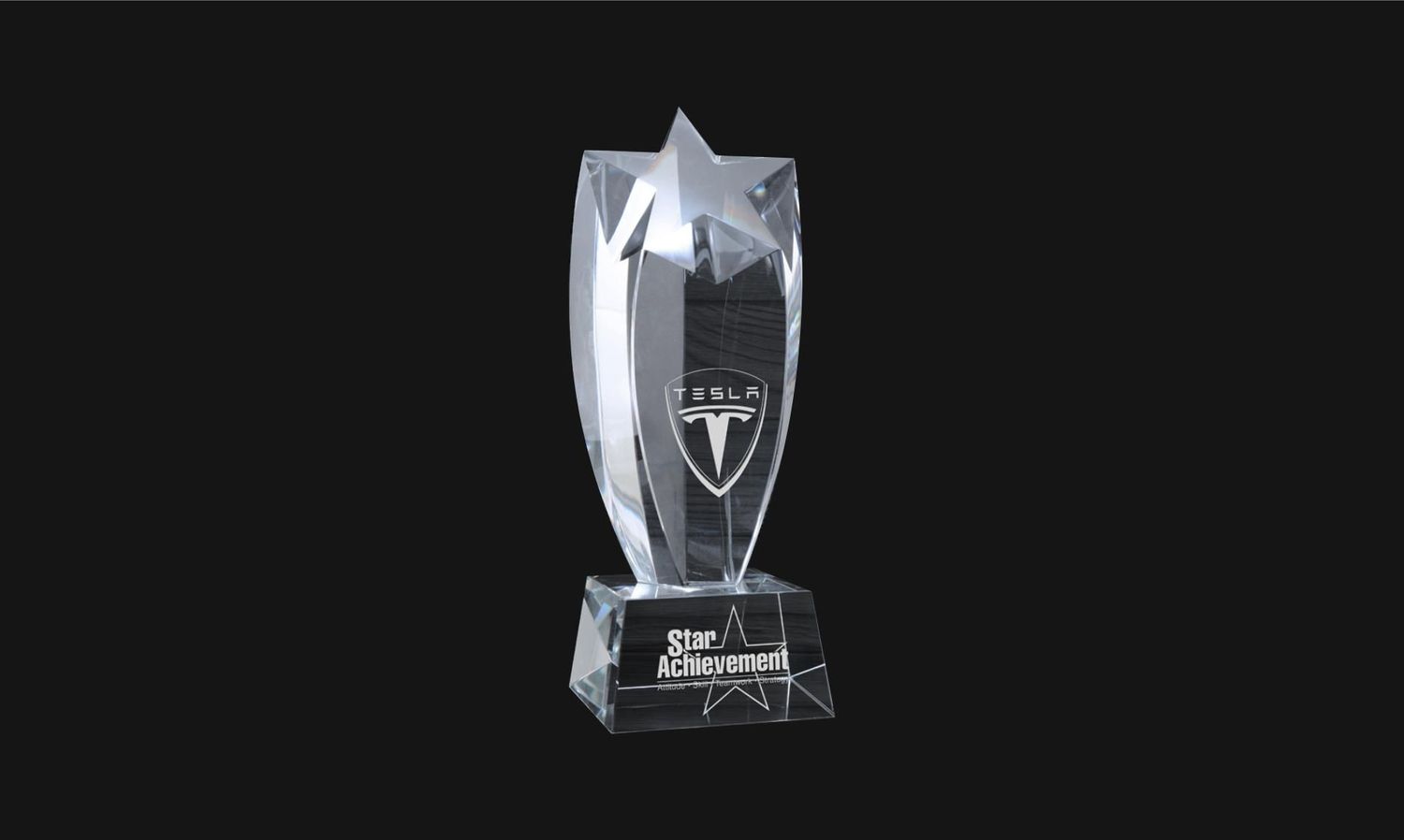 Encore Series Optic Crystal Award: 9-1/4"-108453