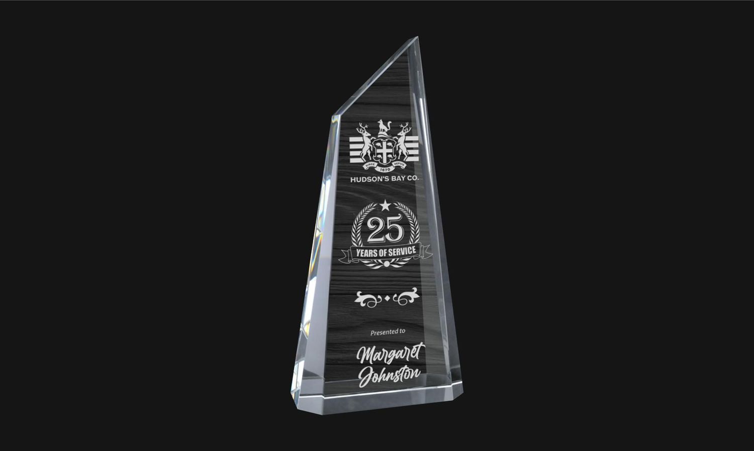 Paramount Series Optic Crystal Award: 11-7/8"-108445