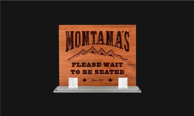 Ramsay Series Wood Award with Clear Glass Base: 6-3/4" x 8-3/4" -108529