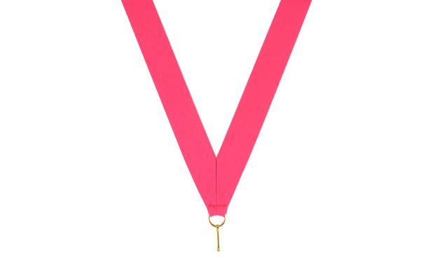 Premium Neon Pink Neck Ribbon-100792