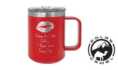 Polar Camel Mug - Red: 15 oz.-107801 Polar Camel Mug - Red: 15 oz.-107801