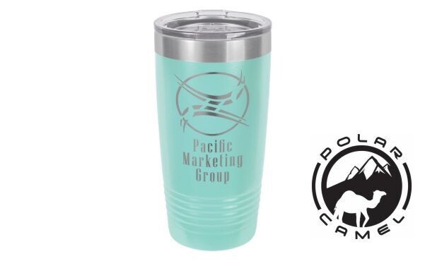 Polar Camel Ringneck Tumbler - Teal 20 oz.-107786 Polar Camel Ringneck Tumbler - Teal 20 oz.-107786