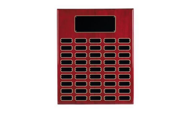 Rosewood Piano Finish Perpetual Plaque: 16" x 20"-103041