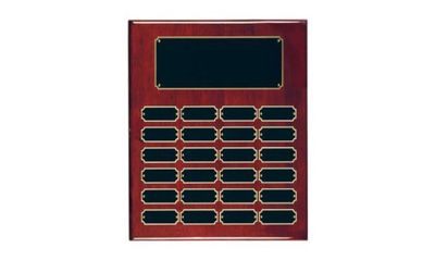 Rosewood Piano Finish Perpetual Plaque: 12 Rosewood Piano Finish Perpetual Plaque: 12" x 15"-103042