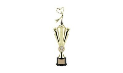 Star Ribbon Cup Trophy: 18-3/8 Star Ribbon Cup Trophy: 18-3/8"-106921