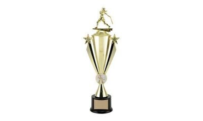 Star Ribbon Cup Trophy: 20-1/4 Star Ribbon Cup Trophy: 20-1/4"-106922