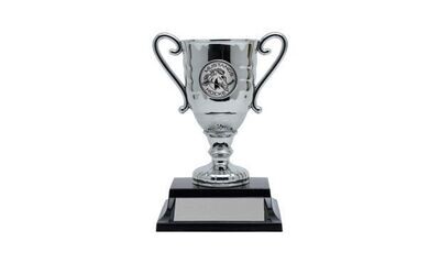 Silver Hugo Cup Trophy: 5-1/4 Silver Hugo Cup Trophy: 5-1/4"-107227