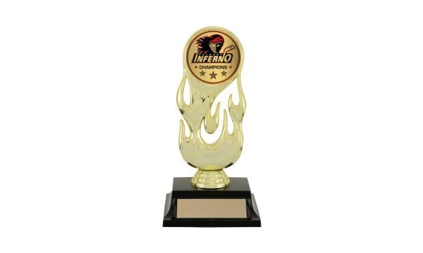 HotRod Trophy with Custom Insert: 7 HotRod Trophy with Custom Insert: 7"-107220