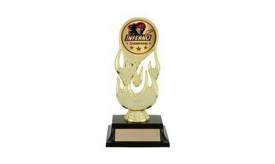 HotRod Trophy with Custom Insert: 7 HotRod Trophy with Custom Insert: 7"-107220