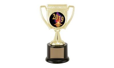 Challenge Cup Trophy with Custom Insert: 7-1/2 Challenge Cup Trophy with Custom Insert: 7-1/2"-106937