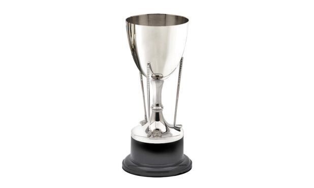 Golf Cup Trophy: 12-3/4
