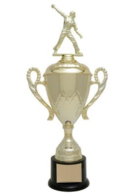 Diamond Plastic Cup Trophy: 13-1/4"-108152