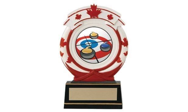 Maple Leaf Sculpture with 2" Insert Holder: 5-1/2"-100900