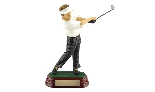 Male Golf Sculpture: 10 Male Golf Sculpture: 10"-101960