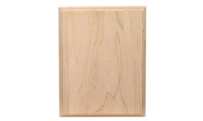 Solid Maple Regular Edge Plaque: 11 Solid Maple Regular Edge Plaque: 11" x 15"-101803