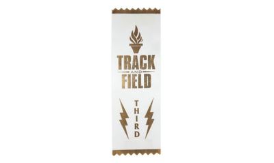 Premier Series Track & Field 3rd Place Ribbon-106959 Premier Series Track & Field 3rd Place Ribbon-106959