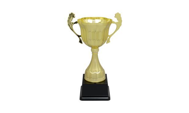 Lorenzo Series Gold Cup Trophy: 11-5/8 Lorenzo Series Gold Cup Trophy: 11-5/8"-108758