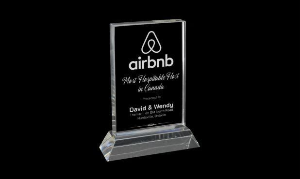 Manhattan Series Optic Crystal Award: 5-1/2"-108606