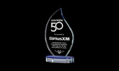 Fortune Series Optic Crystal Award: 8 Fortune Series Optic Crystal Award: 8"-108612