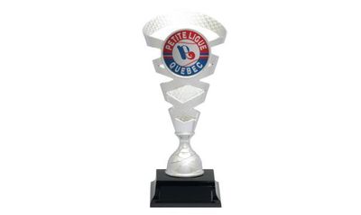 Intrepid Series Silver Trophy with 2" Insert Holder: 8-1/2"-108733
