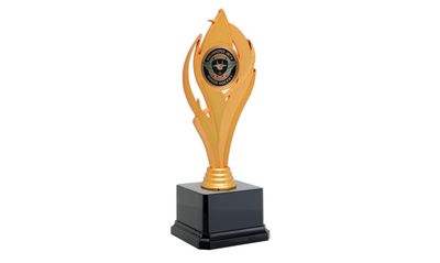 Inferno Series Bronze Trophy with 2" Insert Holder: 10-1/4"-108731