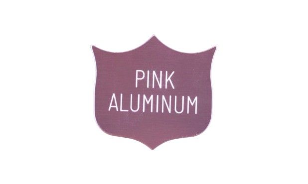 Pink 3 Pt Shield: 1-1/2” x 1-1/4”-106105