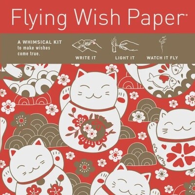 LUCKY CAT / Mini kit with 15 Wishes + Accessories