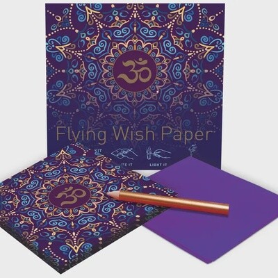 PURPLE OM / Mini kit with 15 Wishes + accessories