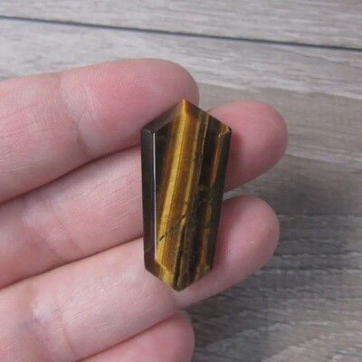 Gemstone Double Terminated 1in Flat Wands