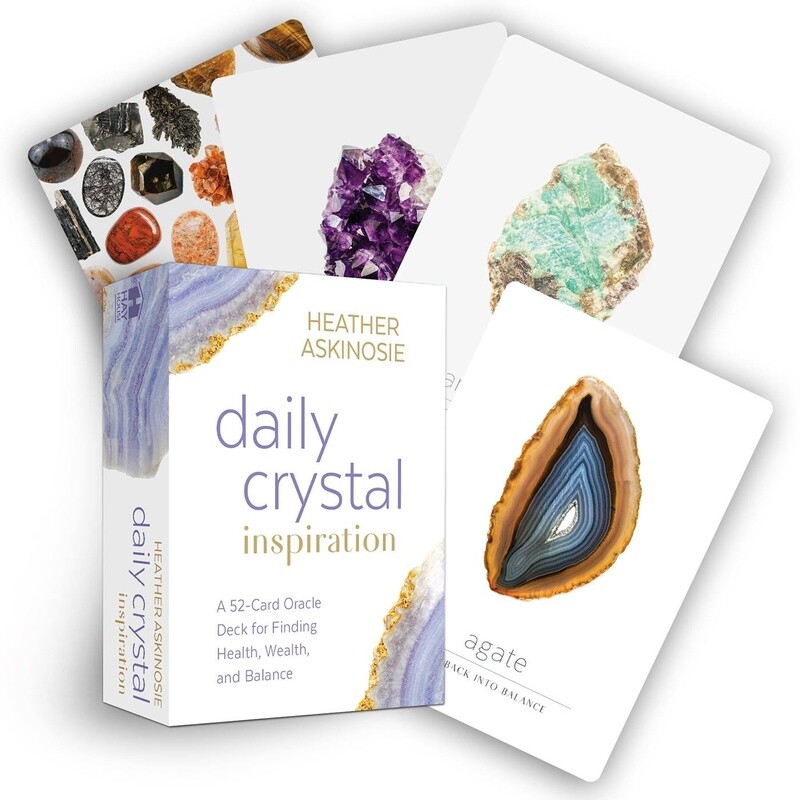 Daily Crystal Inspiration | A 52-Card Oracle Deck for Finding Health, Wealth, and Balance