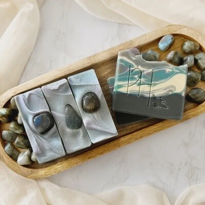 Crystal Soap 4oz - Namaste Magical | Labradorite