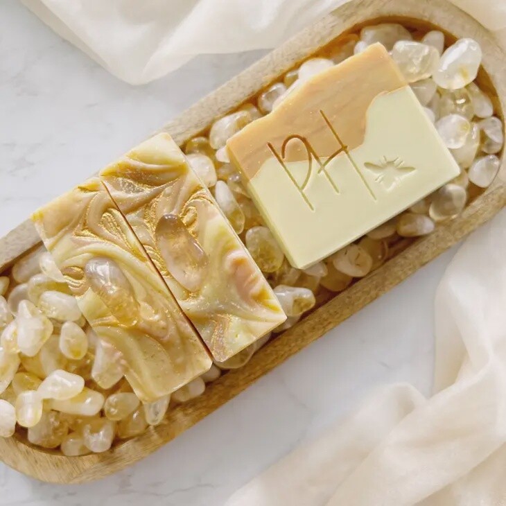 Crystal Soap 4oz - Namaste Empowered | Citrine
