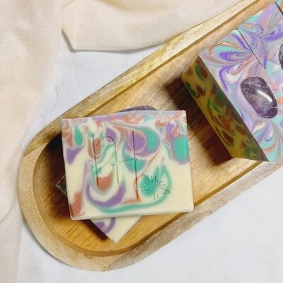 Crystal Soap 4oz - Namaste Centered | Amethyst