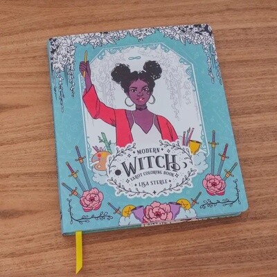 Modern Witch Tarot Coloring Book