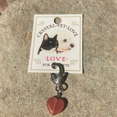 Cherry Quartz Love Pet Pendant