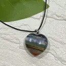 Chakra Puffy Heart Necklace