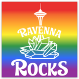 Rainbow 3x3 sticker, Colour: Rainbow