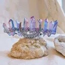 Northern Lights Crystal Quartz Crown