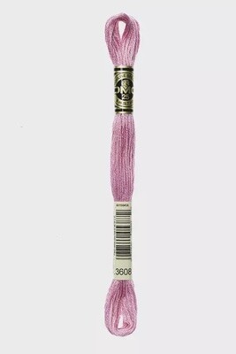 DMC 6-Strand Embroidery Floss-3608 (foxglove)