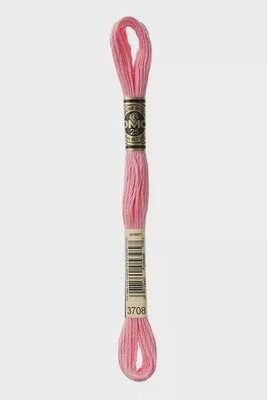 DMC 6-Strand Embroidery Floss-3708 (azalea)
