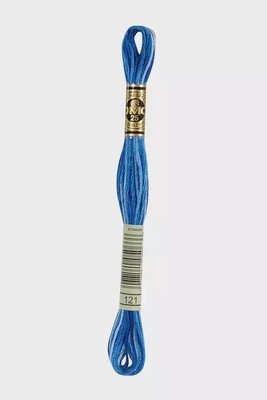 DMC 6-Strand Variegated Embroidery Floss-121 (heliotrope)