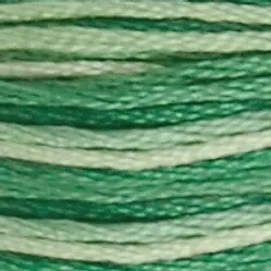 DMC 6-Strand Variegated Embroidery Floss-125 (croquet lawn)