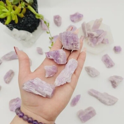 Raw Kunzite - By Size