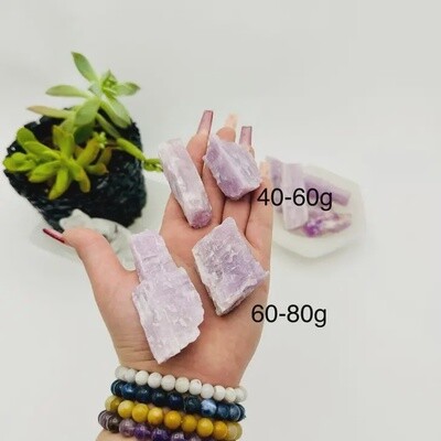 Raw Kunzite - By Size