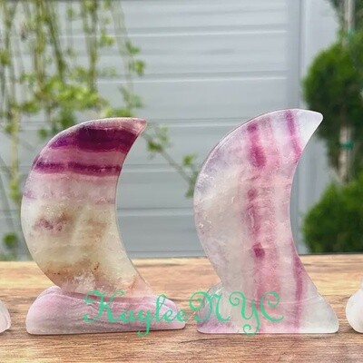 Watermelon Fluorite Moons
