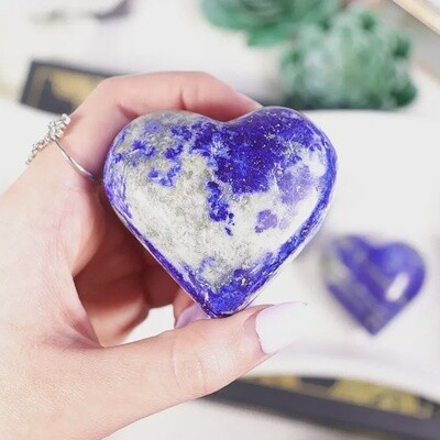 Lapis Lazuli Heart