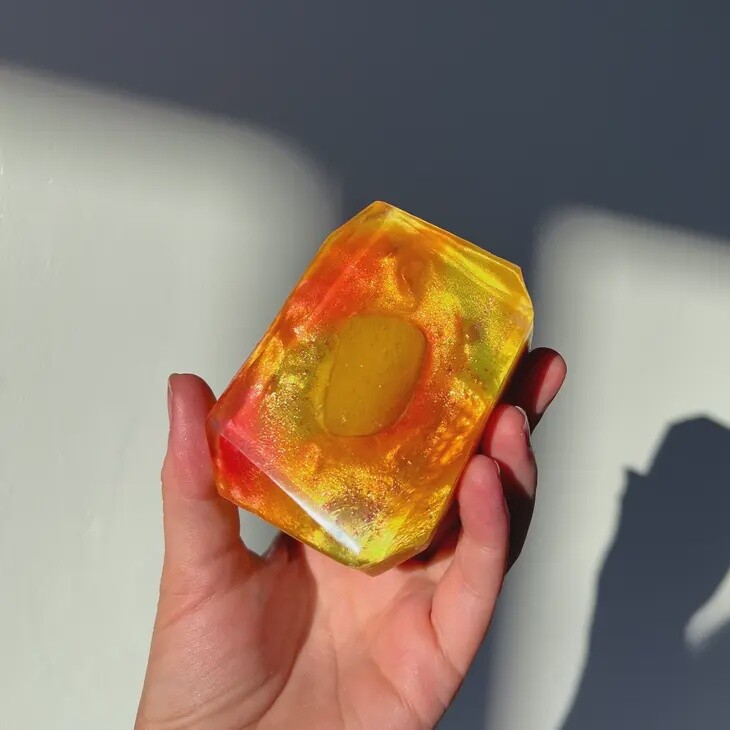 Fall Crystal Infused Bar Soap, Type: 7oz Bar: Autumn Air