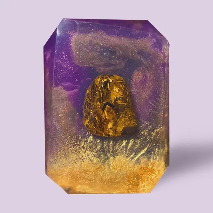 7oz Crystal Infused Bar Soap, Type: Fortune Teller