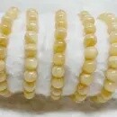 6mm Honey Calcite Bead Stretch Bracelet
