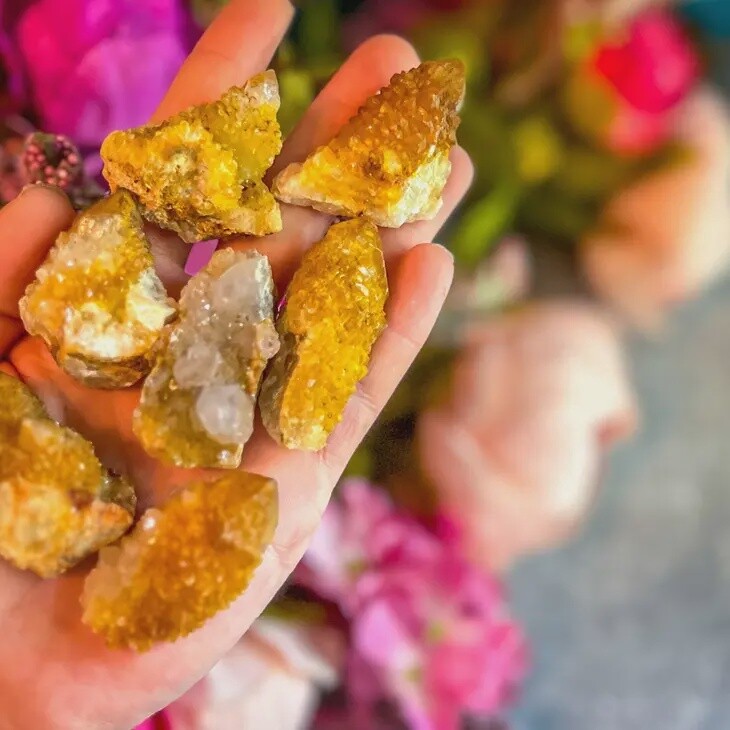 Golden Healer Spirit Quartz / Sunshine Cactus Quartz